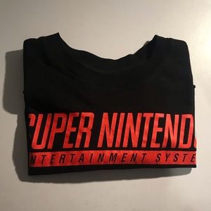 Super Nintendo Cropped Tee